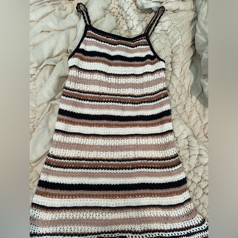 NWT AE crochet dress